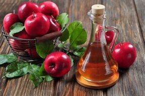 Apple cider vinegar to eliminate papillomas.