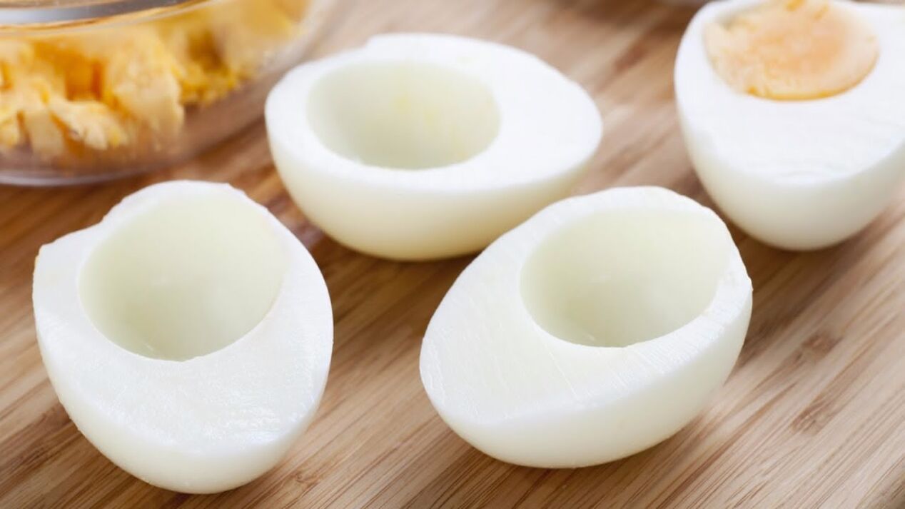 Egg white for the treatment of papillomas.